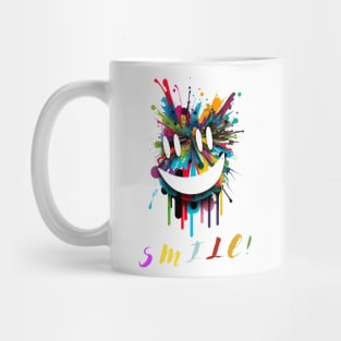 Smile and spread joy around you, Smiles are Contagious Mug